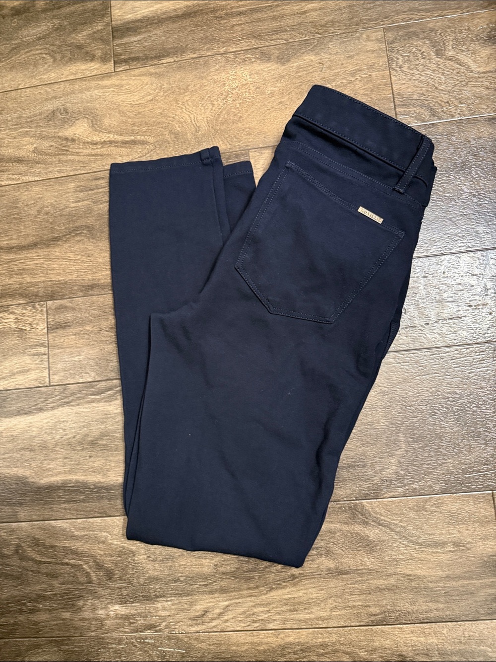 Tommy Hilfiger Navy Pants with Red Stitch Accent